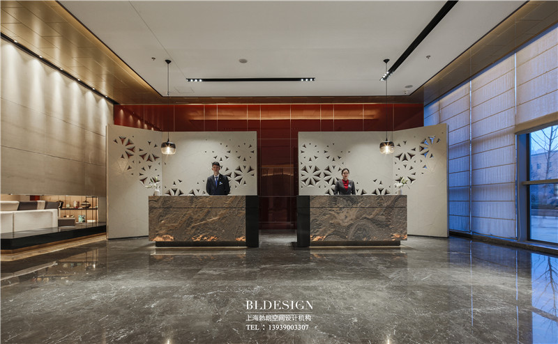 鄭州銘匯文華酒店大堂設(shè)計實(shí)景圖