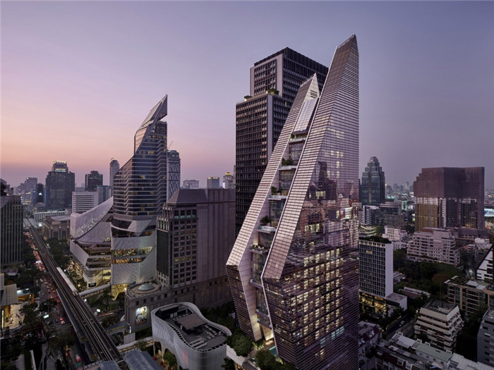 曼谷瑰麗酒店建筑外觀設(shè)計   體驗泰式優(yōu)雅精致與奢華