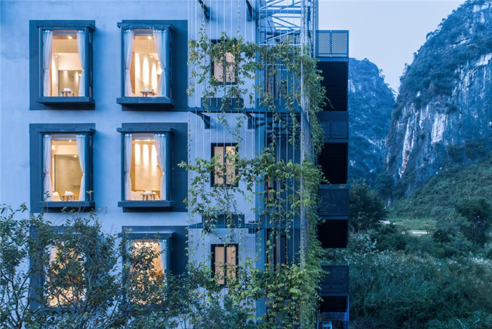 主打自然生態的廣東璞驛酒店外觀設計案例賞析