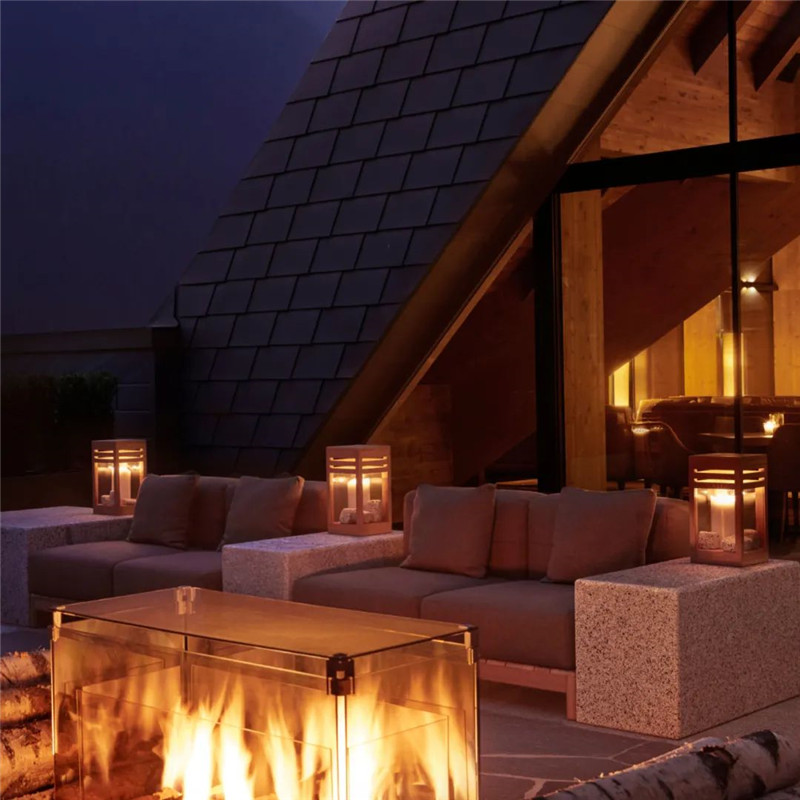 酒店露臺設計-當代奢華風Lefay Resort＆SPA Dolomiti設計賞析
